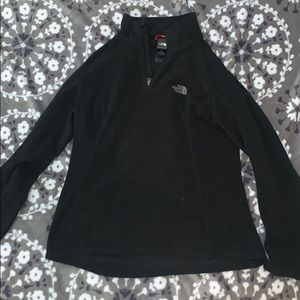 womens north face 1/4 zip